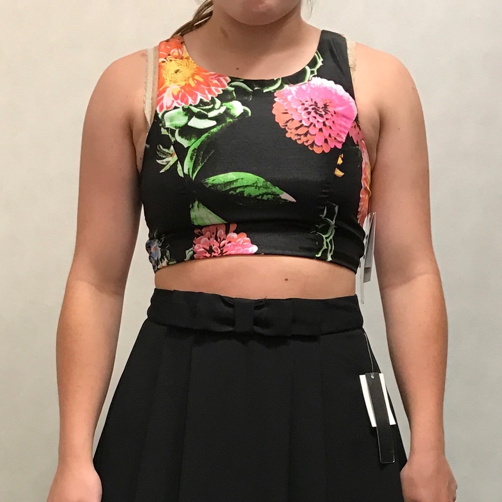 Two piece prom dress!!